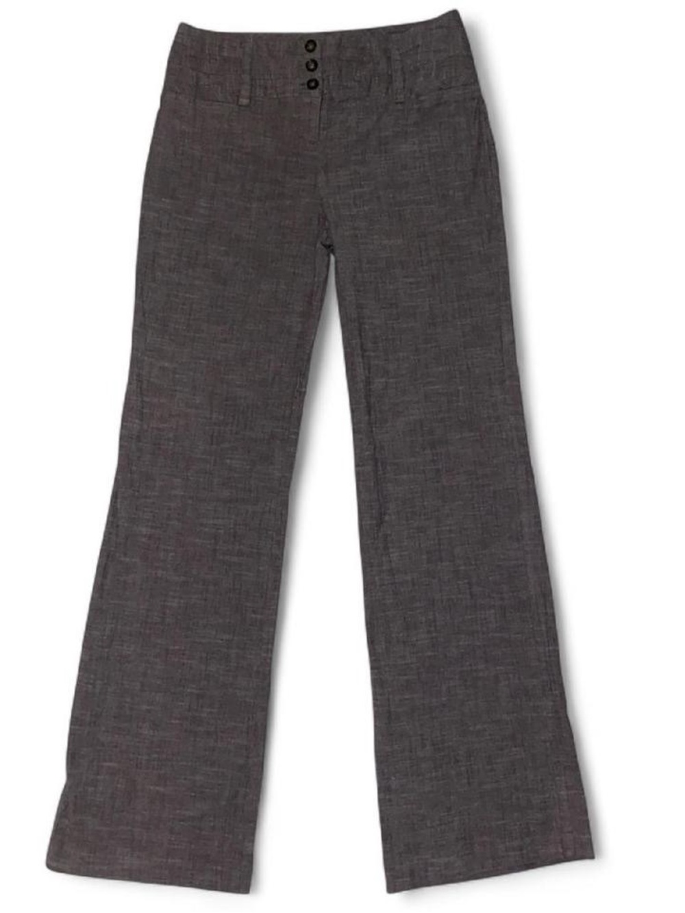 B-Wear Byer California Gray Wide-Leg Trouser Pants